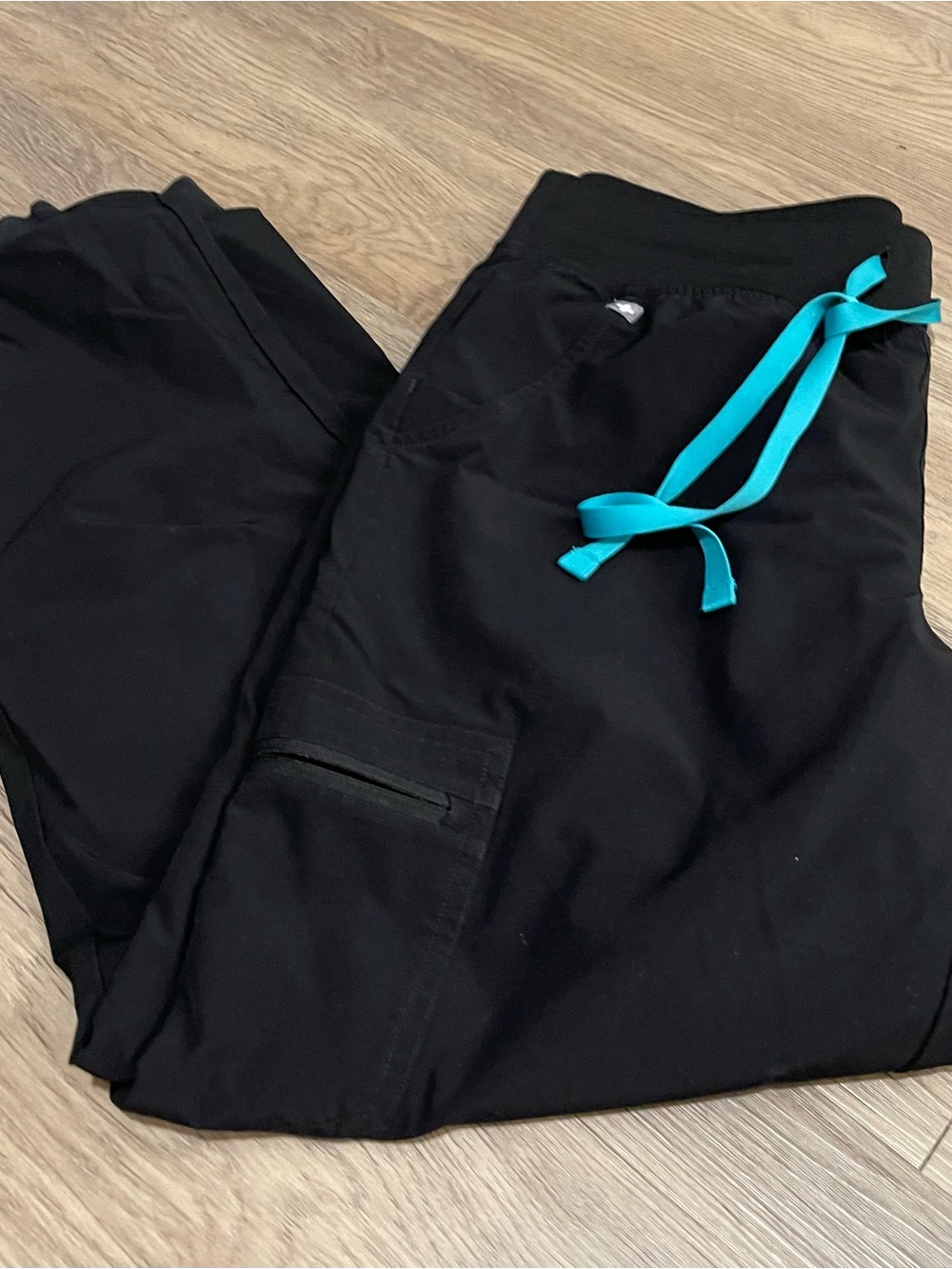 Limited Edition Figs Zamora Jogger Scrub Pants, Black